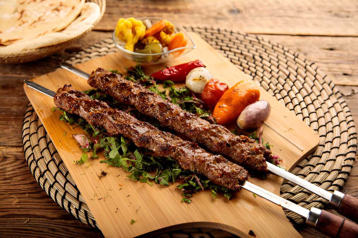 كباب على الفحم